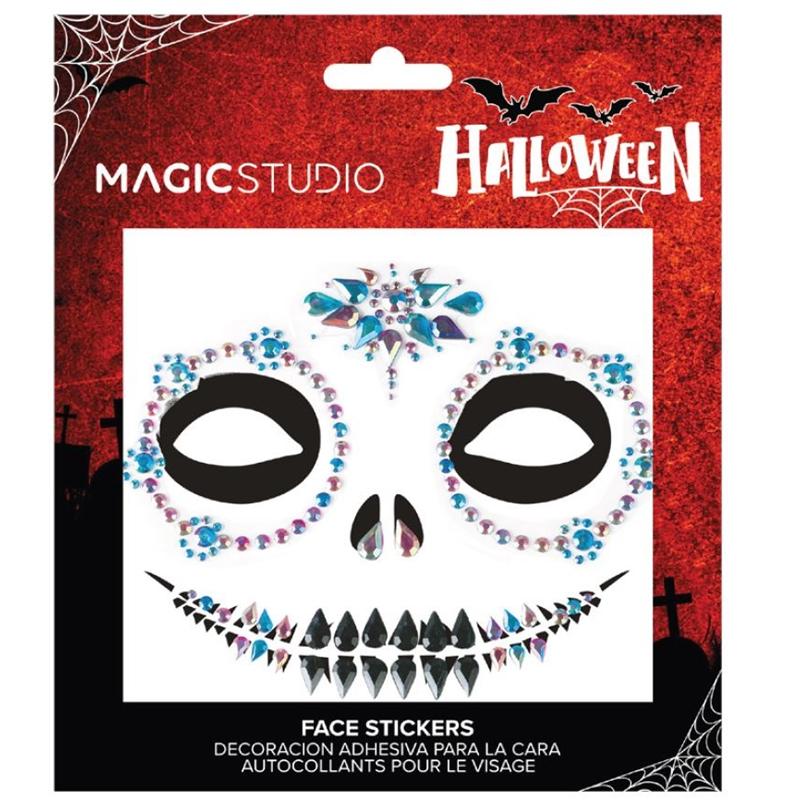 Magic Studio jóias sticker faciais Halloween