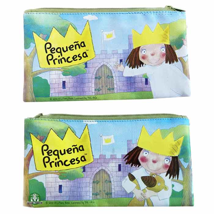 Estojo escolar 1 fecho Pequena Princesa