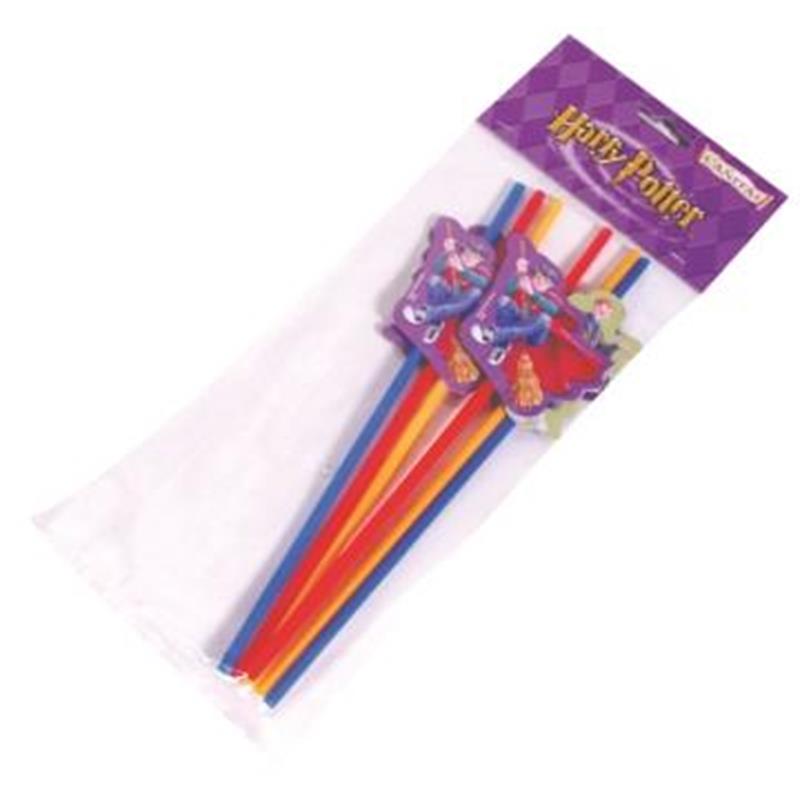 Volume 6 Palhinhas com decoração Harry Potter