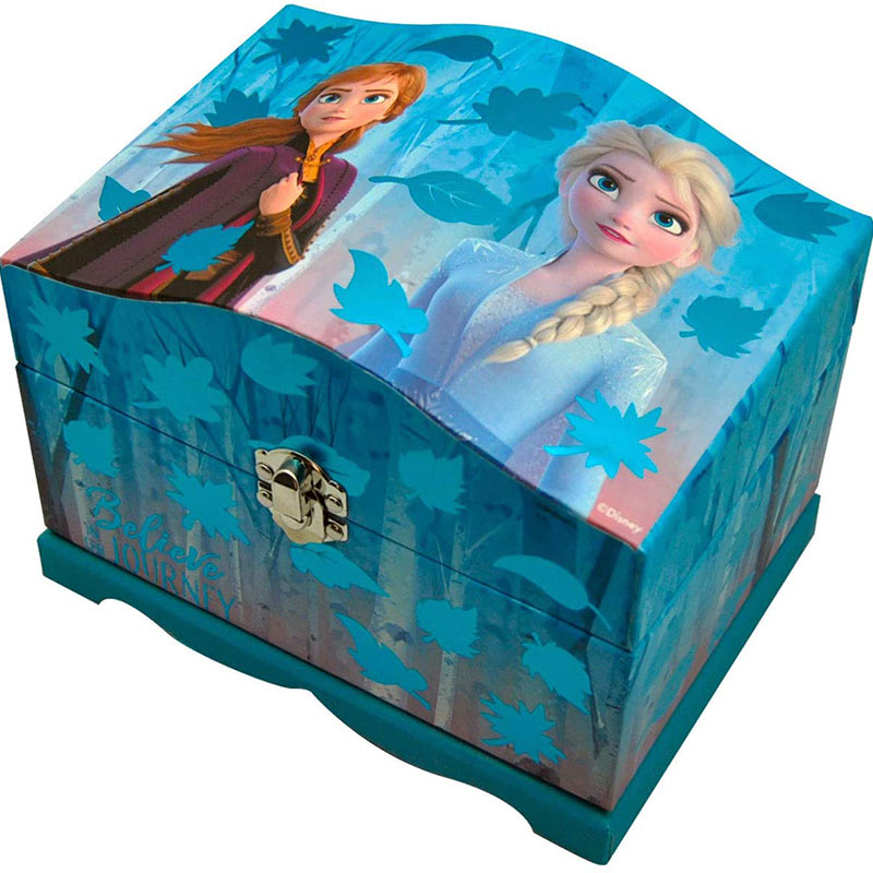 Caixa de jóias com luz led Frozen 2