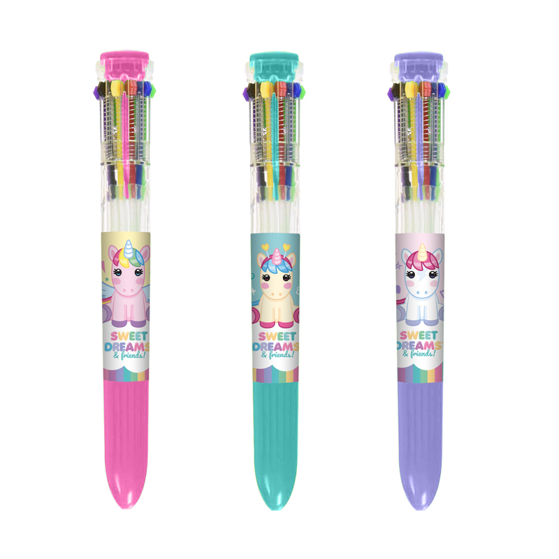 Sweet Dreams & Friends caneta 10 cores