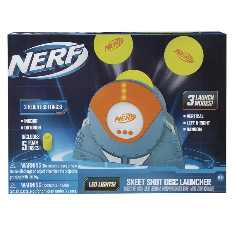 Lancador de discos nerf