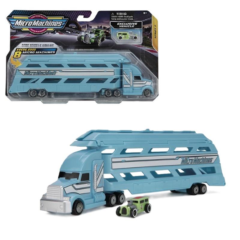 Micromachines camião de reboque e micro veículo