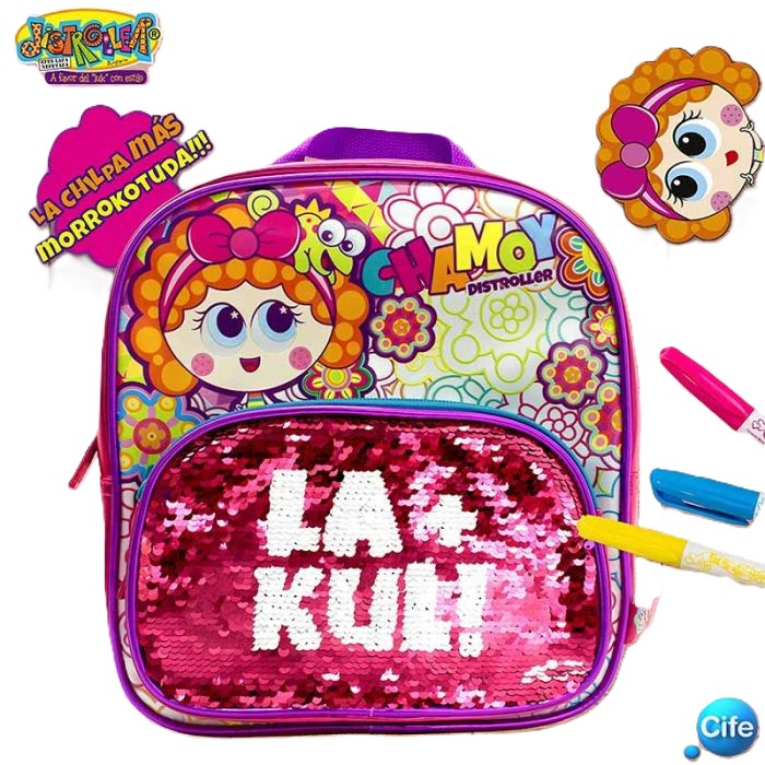 Mochila escolar Chamoy 35 cm