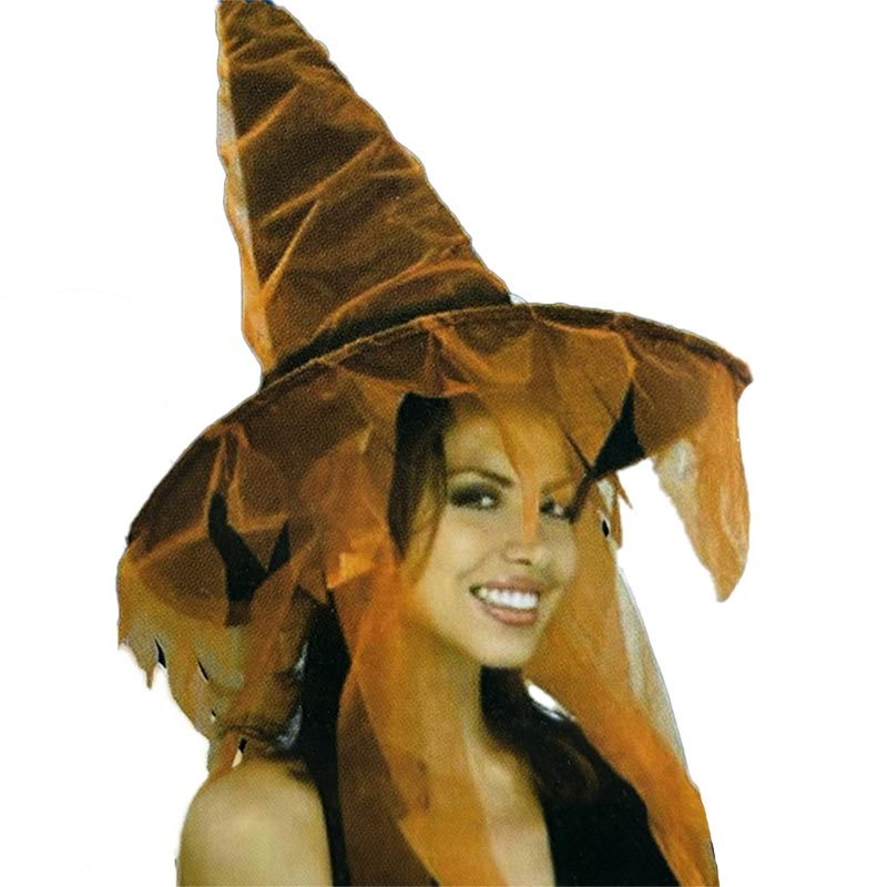 Chapéus Bruxa Tul 2 cores