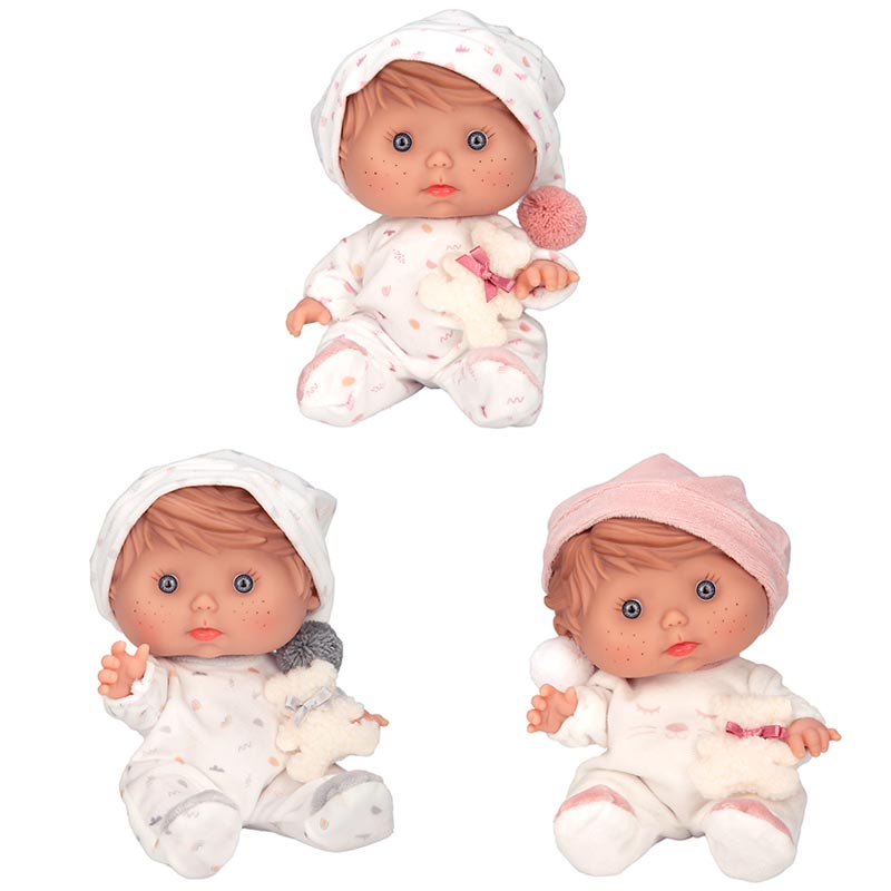Boneca Bebé Elegance 26 cm Cocolin corpo vinil