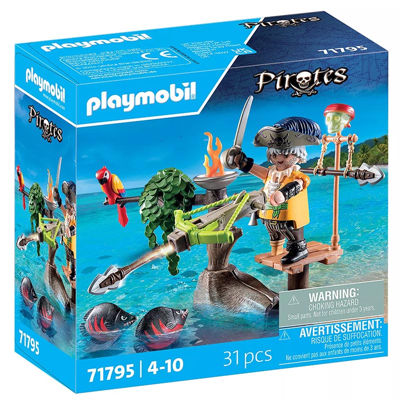 Playmobil Pirates pirata com besta