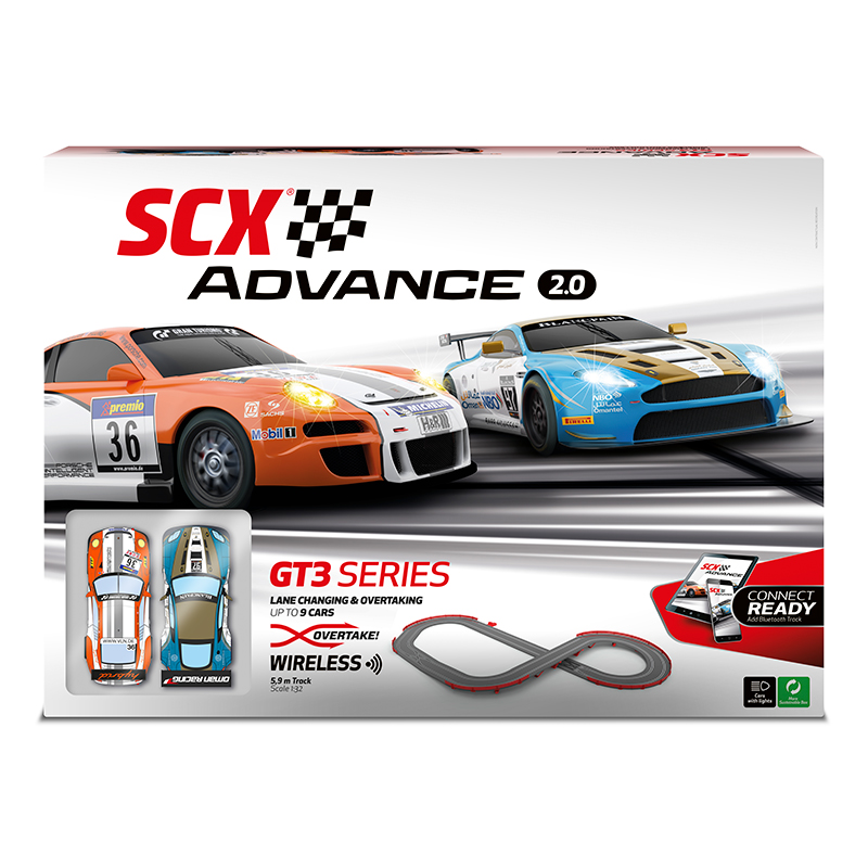 Pistas, carros e circuitos da Scalextric SCX