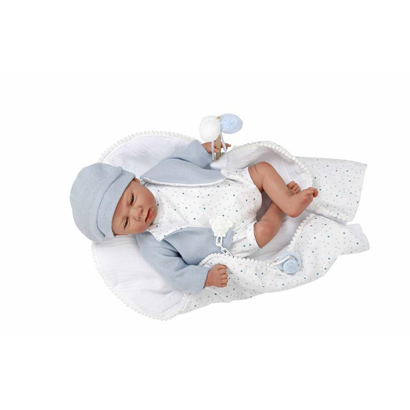 Comprar Bebé Reborn Alvaro 40 cm c/Manta de Arias