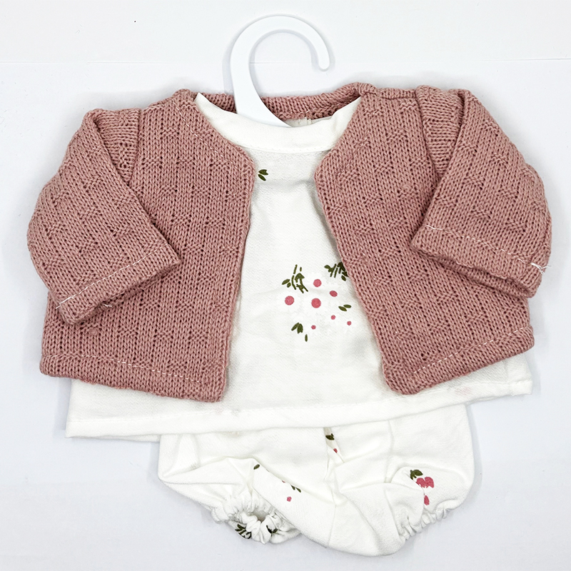 Roupa sortida Elegance para boneca bebé de 33 cm