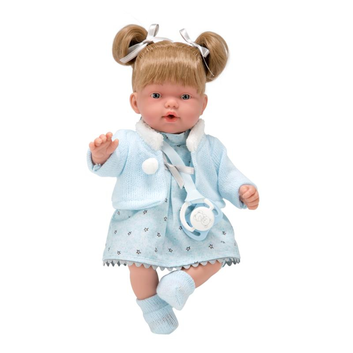 Boneca bebé Elegance 28 cm Hanne mecanismo riso