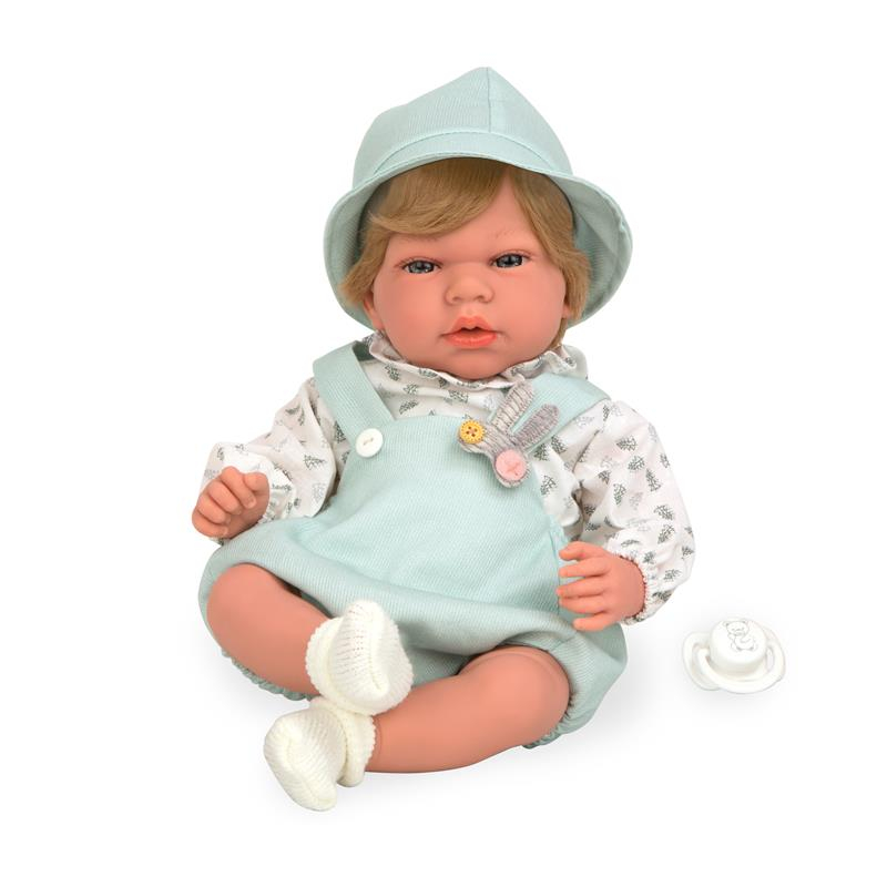 Boneca bebé Elegance 40 cm com mecanismo riso