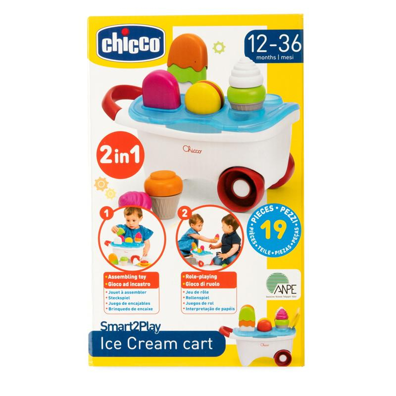 Chicco encaixável carrinho de gelados