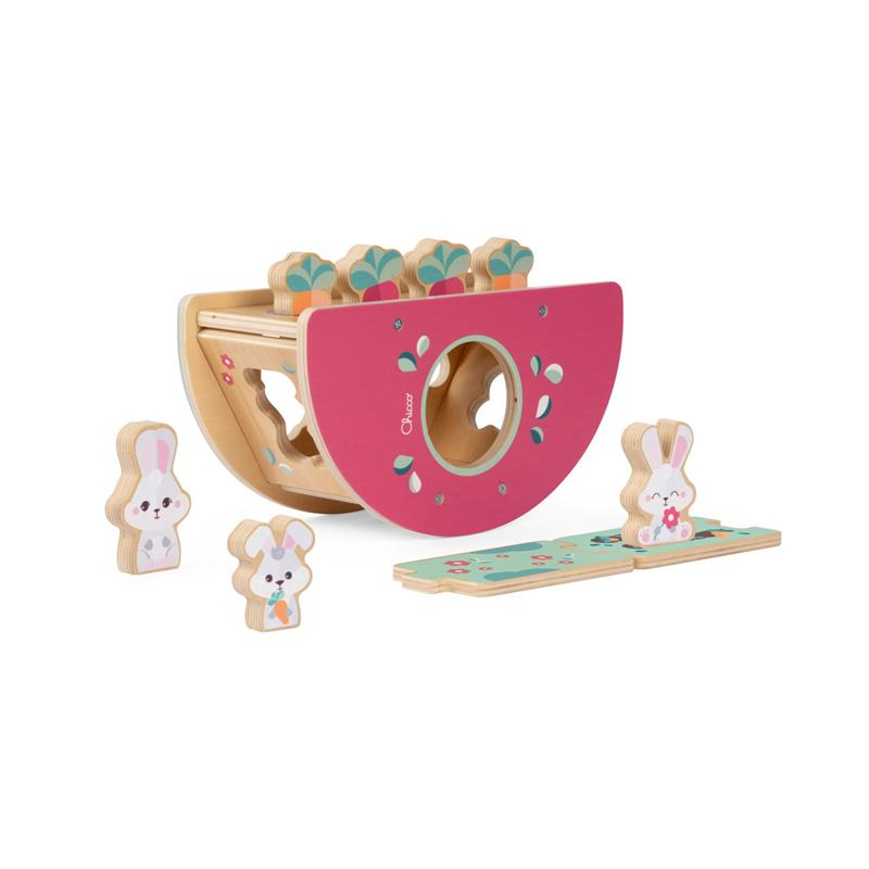 Chicco My Wood Friends a colina dos coelhinhos