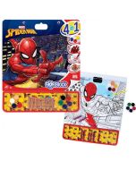 Estojo de pintura Giga block Spiderman 4 em 1