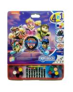 Giga Block estojo de pintura  Paw Patrol 4 em 1