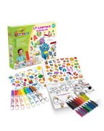 O meu primeiro conjunto colorir e autocolantes