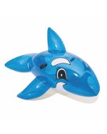 Baleia insuflável azul