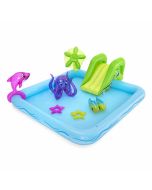 Piscina insuflável Aquarium com escorrega