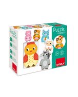 Puzzle magnético intercambiável figura quinta