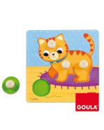 Puzzle madeira Gato