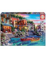 Educa puzzle 3000 pôr-do-sol em Como