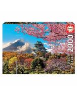 Educa puzzle 2000 castelo de Osaka Japao