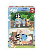 Educa puzzle madera 2x16 Bluey