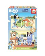 Educa puzzle madera 2x50 Bluey