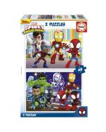 Educa puzzle 2x48 Spidey e os seus amigos