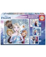 Educa puzzle progressivos Frozen 12-16-20-25