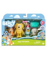 Bluey pack 4 figuras Pass the Parcel
