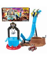 Monster Jam pista Desafio barro e água Dalmatian