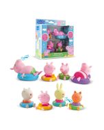 Peppa Pig 4 figuras para banho