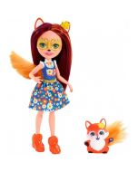 Boneca Enchantimals Felicite Fox e Flick