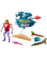 Masters of the Universe Prince Adam with Sky Sled