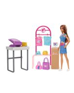 Barbie boneca boutique desenha e vende