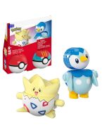 Mega Bloks Pokémon 2 pokeballs Piplip & Togepi