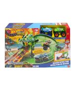 Hot Wheels Monster truckes pista Sharks vs Dinos
