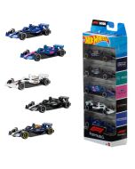Hot Wheels pack 5 veículos F1