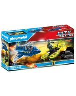 Playmobil City Action Polícia Avião perseguição