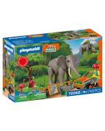 Playmobil Animal & Friends elefante com tratadora