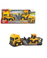 Trailer Volvo com escavadora luz e som 32 cm