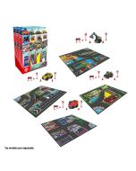 Micro veículo de resgate 9 cm com tapete