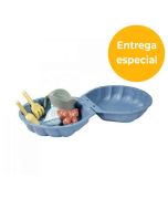 Caixa de Areia dupla com acessórios