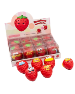 Squishy Fruit Squeezing Toy Morangos