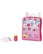 Baby Born mochila trocador para boneca bebé