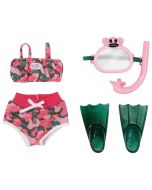 BABY Born roupa de férias deluxe mergulho 43cm