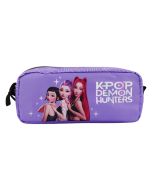 Estojo duplo Kpop Demon Hunters lilás