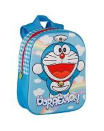 Mochila escolar Doraemon arco-íris 3D 32 cm